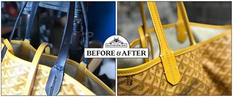 goyard repairs|goyard handbag repair.